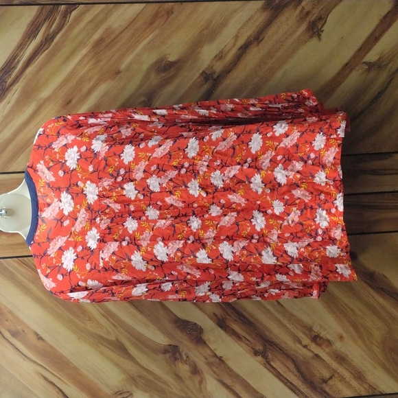 Old Navy Flowy Floral Long Sleeve Size XXL - Picture 3 of 11